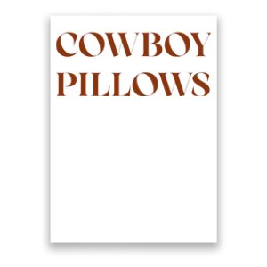 Cow pillows Western Country Southern Cowgirls Poster