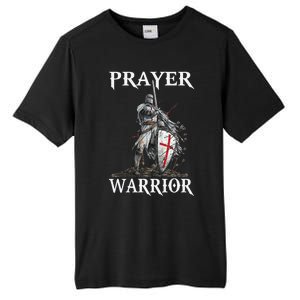 Christian Prayer Warrior Jesus Cross Religious Messages Tall Fusion ChromaSoft Performance T-Shirt