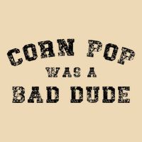 Corn Pop Was A Bad Dude Athletic Cornpop Meme Drawstring Bag