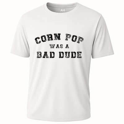 Corn Pop Was A Bad Dude Athletic Cornpop Meme Performance Shirt