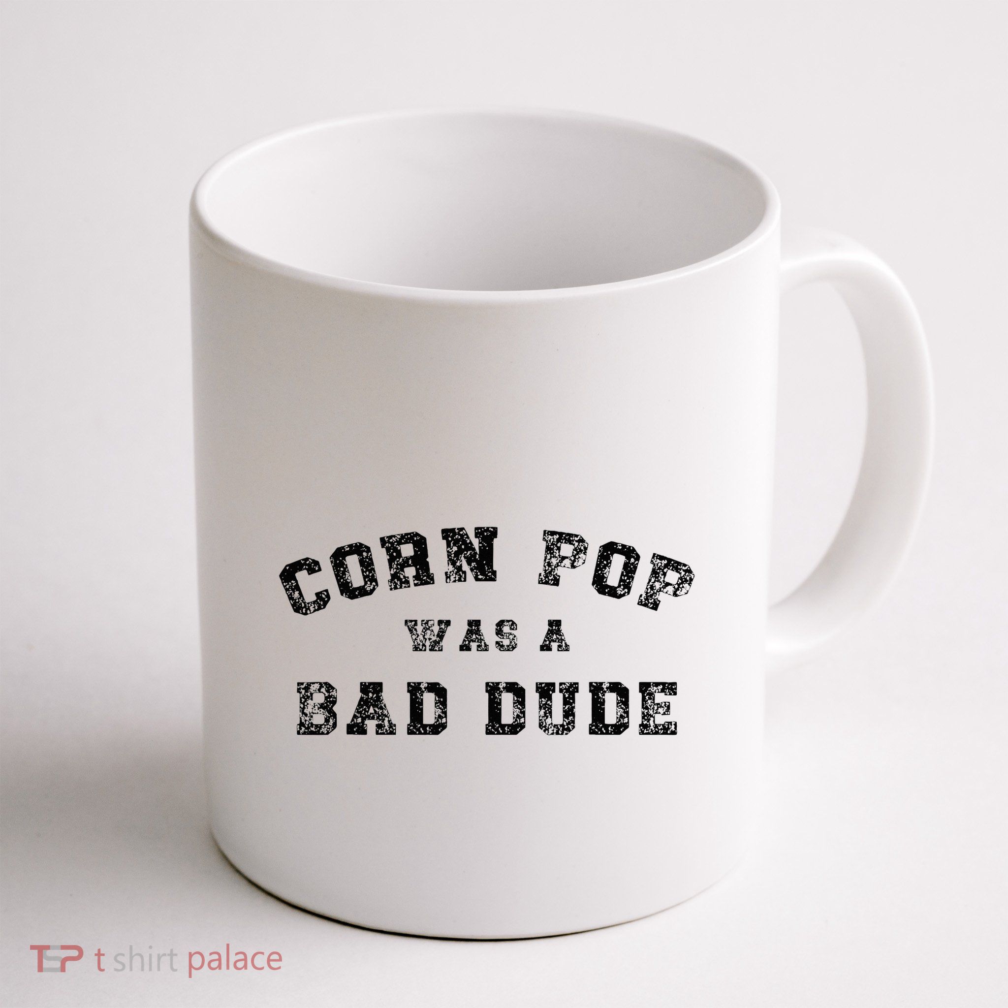 Corn Pop Was A Bad Dude Athletic Cornpop Meme Mug