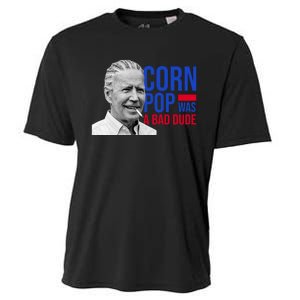 Corn Pop Was A Bad Dude Funny Joe Biden Cooling Performance Crew T-Shirt