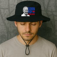 Corn Pop Was A Bad Dude Funny Joe Biden Bucket Hat