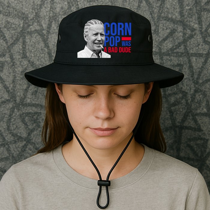 Corn Pop Was A Bad Dude Funny Joe Biden Bucket Hat