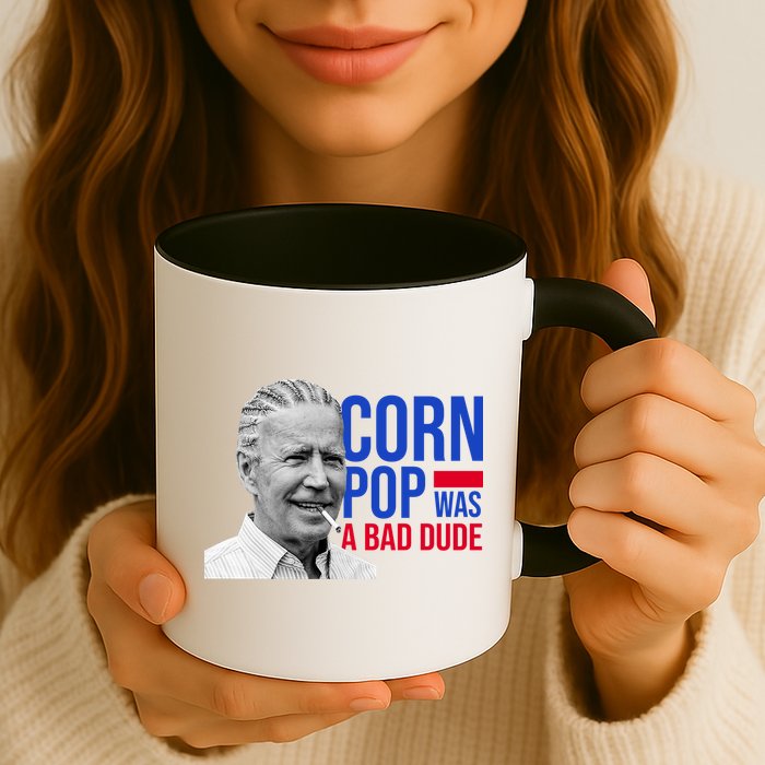 Corn Pop Was A Bad Dude Funny Joe Biden Mug