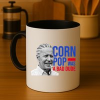 Corn Pop Was A Bad Dude Funny Joe Biden Mug