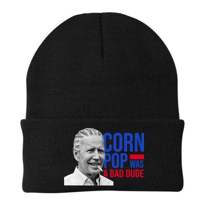Corn Pop Was A Bad Dude Funny Joe Biden Beanie