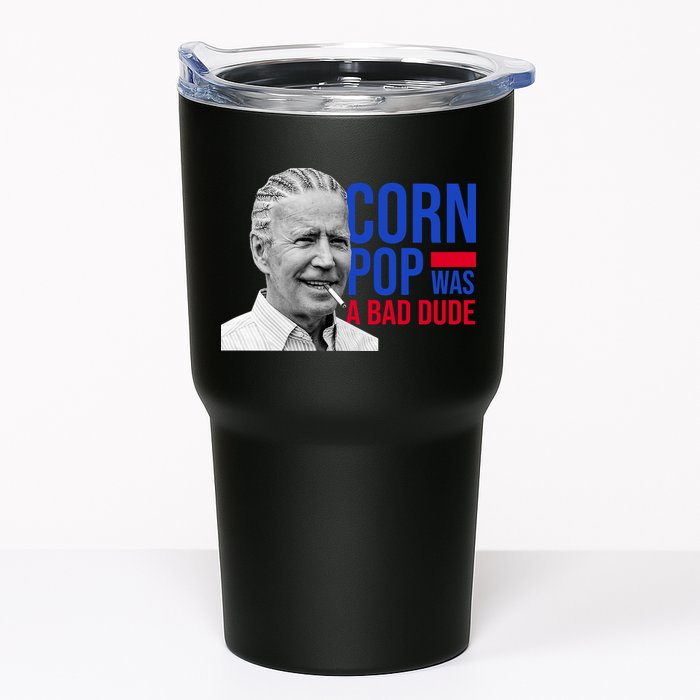 Corn Pop Was A Bad Dude Funny Joe Biden Tumbler