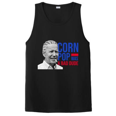 Corn Pop Was A Bad Dude Funny Joe Biden PosiCharge Competitor Tank