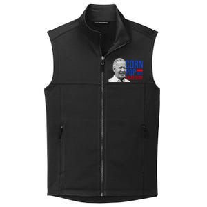 Corn Pop Was A Bad Dude Funny Joe Biden Collective Smooth Fleece Vest