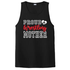 Cute Proud Wrestling Mother Mothers Day Christmas PosiCharge Competitor Tank