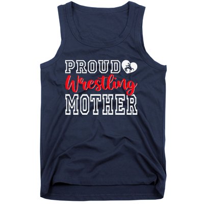 Cute Proud Wrestling Mother Mothers Day Christmas Tank Top