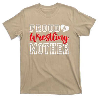 Cute Proud Wrestling Mother Mothers Day Christmas T-Shirt