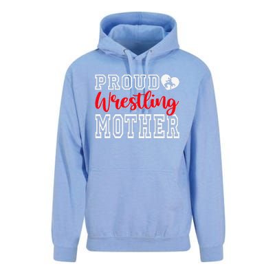 Cute Proud Wrestling Mother Mothers Day Christmas Unisex Surf Hoodie