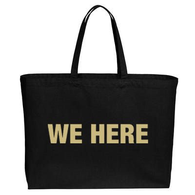 Coach Prime We Here Cotton Canvas Jumbo Tote