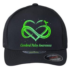 Cerebral Palsy Warrior CP Awareness Flexfit Unipanel Trucker Cap