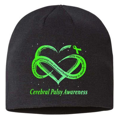 Cerebral Palsy Warrior CP Awareness Sustainable Beanie