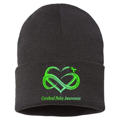 Cerebral Palsy Warrior CP Awareness Sustainable Knit Beanie