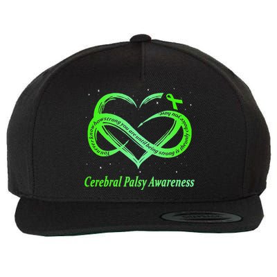 Cerebral Palsy Warrior CP Awareness Wool Snapback Cap