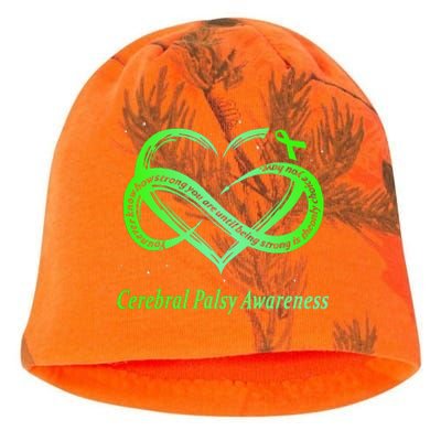 Cerebral Palsy Warrior CP Awareness Kati - Camo Knit Beanie