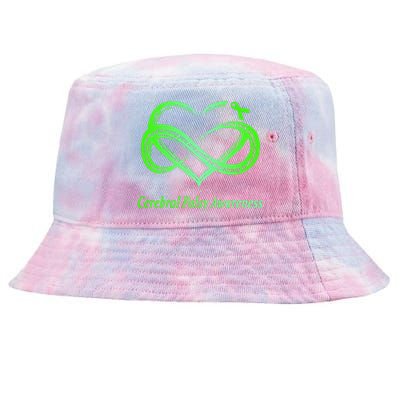 Cerebral Palsy Warrior CP Awareness Tie-Dyed Bucket Hat