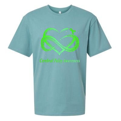 Cerebral Palsy Warrior CP Awareness Sueded Cloud Jersey T-Shirt