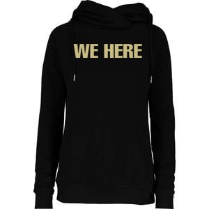 Coach Prime We Here Womens Funnel Neck Pullover Hood