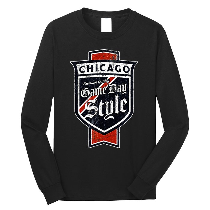 Chicago Pride Windy City Beer Label Long Sleeve Shirt