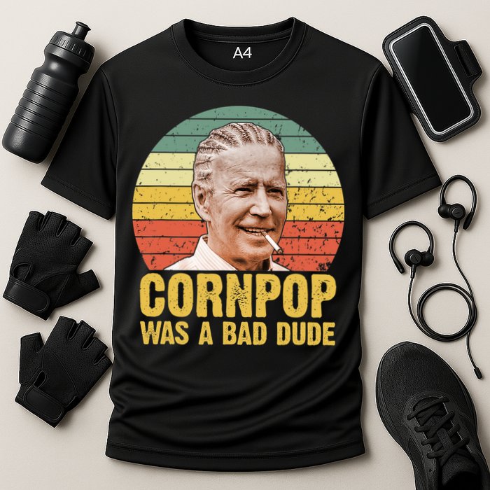Corn Pop Was A Bad Dude Biden Funny Performance Shirt