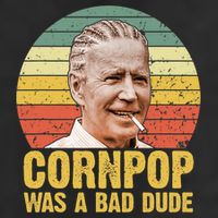 Corn Pop Was A Bad Dude Biden Funny Tumbler