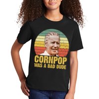 Corn Pop Was A Bad Dude Biden Funny Kids T-Shirt
