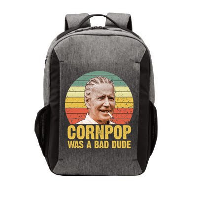 Corn Pop Was A Bad Dude Biden Funny Vector Backpack