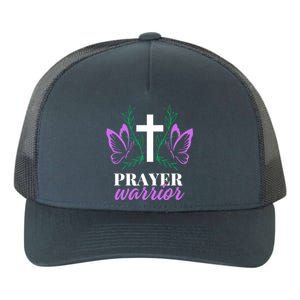 Christian Prayer Warrior Graphic Butterfly Gift Gift Yupoong Adult 5-Panel Trucker Hat