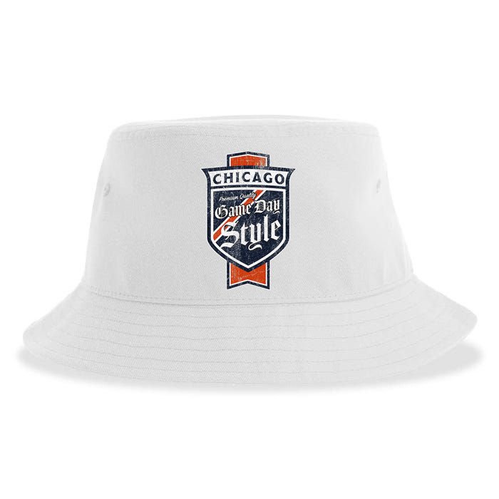 Chicago Pride Windy City Classic Beer Label Sustainable Bucket Hat