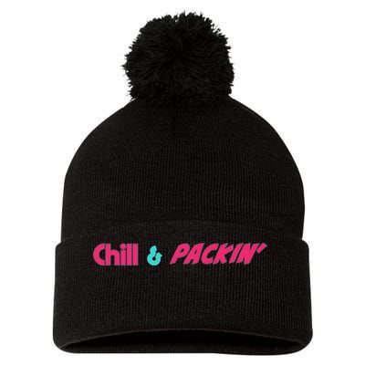 Chill & Packin With Coronado Premium Pom Pom 12in Knit Beanie