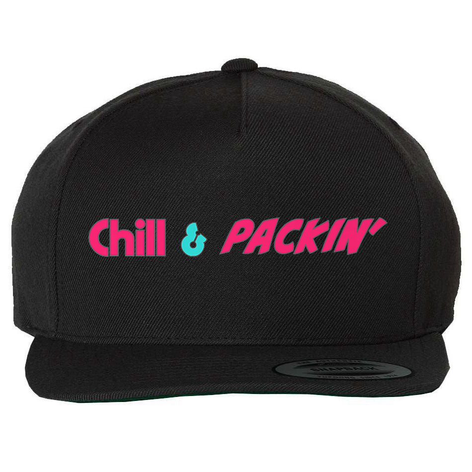 Chill & Packin With Coronado Premium Wool Snapback Cap