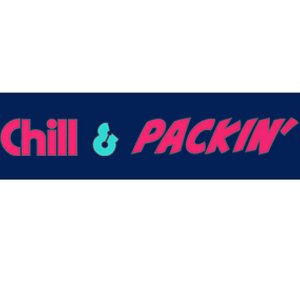 Chill & Packin With Coronado Premium Bumper Sticker