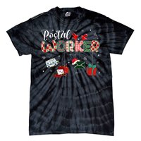 Christmas Postal Worke Xmas Holiday Tie-Dye T-Shirt