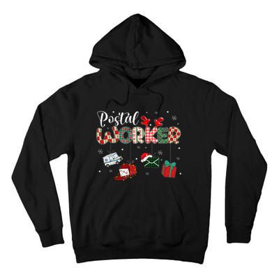 Christmas Postal Worke Xmas Holiday Tall Hoodie