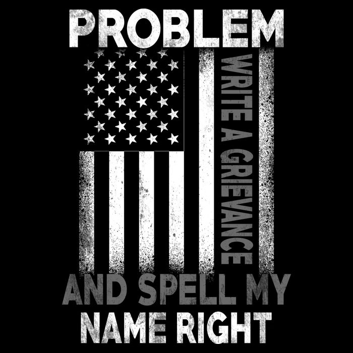 Correction Problem Write A Grievance And Spell My Name Right 7-Panel Snapback Hat
