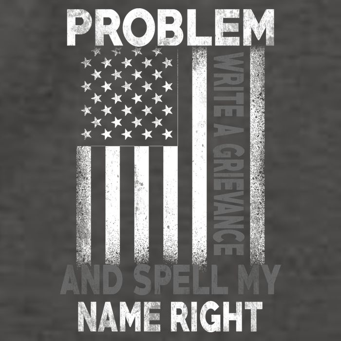 Correction Problem Write A Grievance And Spell My Name Right Vector Backpack