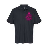 Cancer Picked Wrong Girl Breast Cancer Awareness Supporter Softstyle Adult Sport Polo