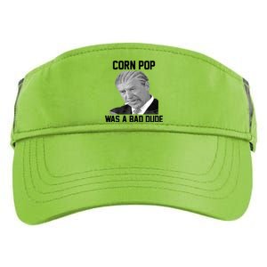 Corn Pop Was A Bad Dude Joe Biden Parody Adult Drive Performance Visor