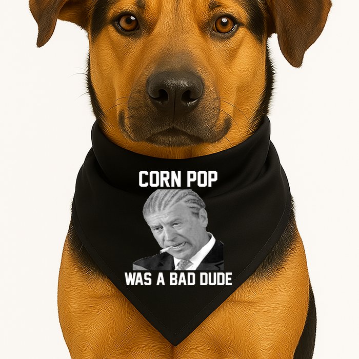 Corn Pop Was A Bad Dude Joe Biden Parody USA-Made Doggie Bandana
