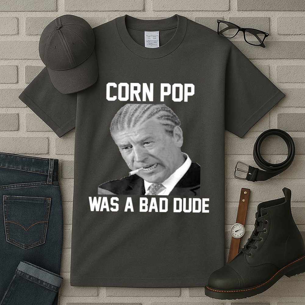 Corn Pop Was A Bad Dude Joe Biden Parody Tall T-Shirt