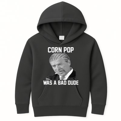 Corn Pop Was A Bad Dude Joe Biden Parody Kids Hoodie