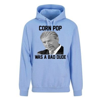 Corn Pop Was A Bad Dude Joe Biden Parody Unisex Surf Hoodie