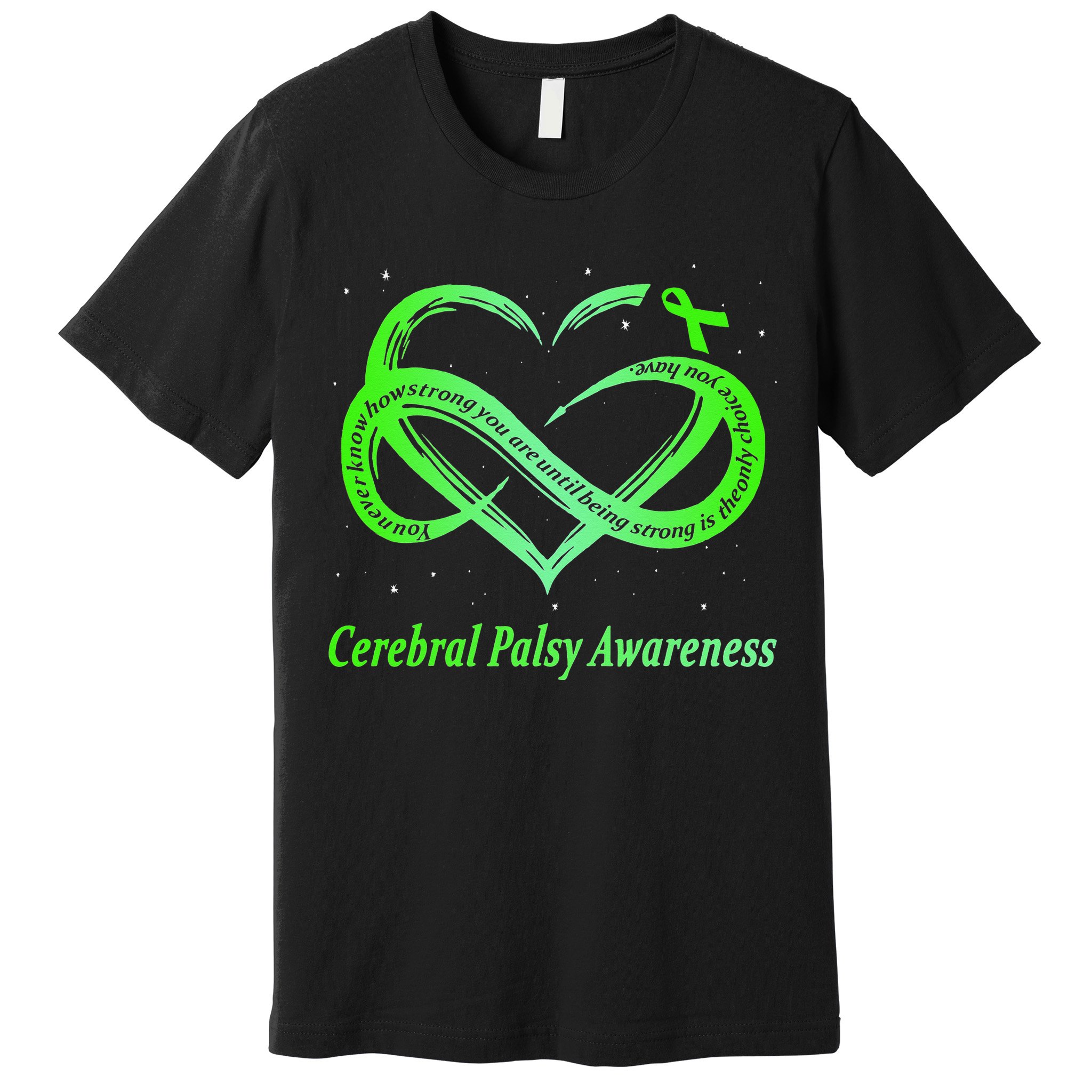 Cerebral Palsy Warrior CP Awareness Premium T-Shirt