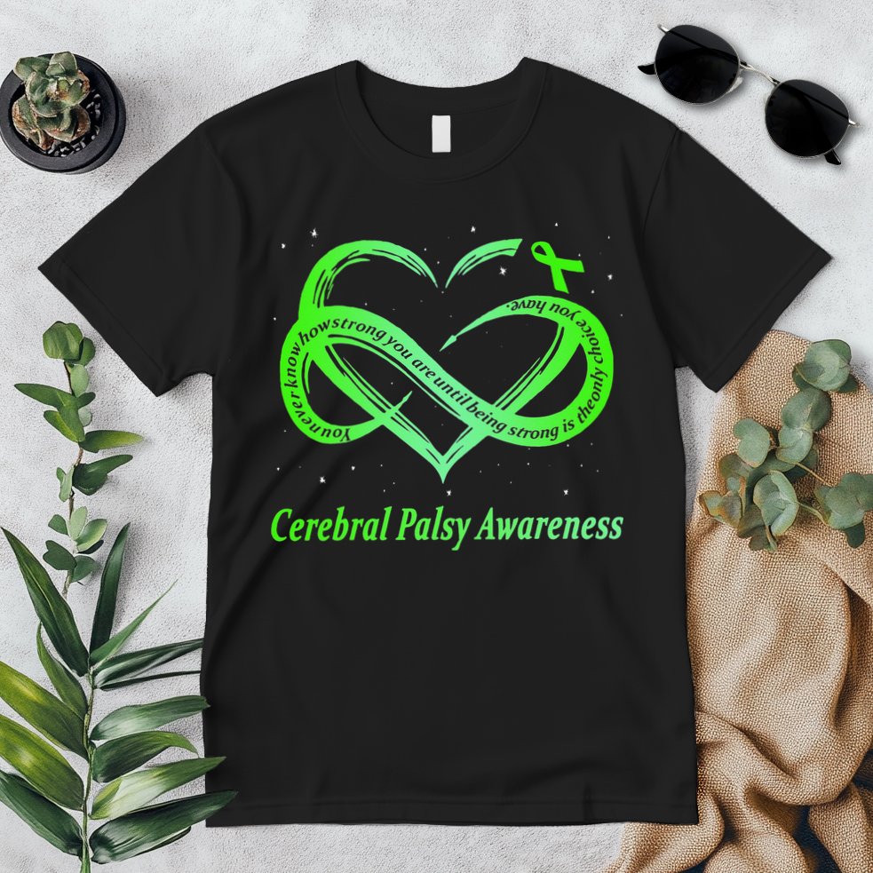 Cerebral Palsy Warrior CP Awareness Premium T-Shirt