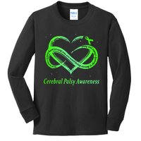 Cerebral Palsy Warrior CP Awareness Kids Long Sleeve Shirt